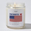 Patriotic AF - Luxury Candle Jar 35 Hours