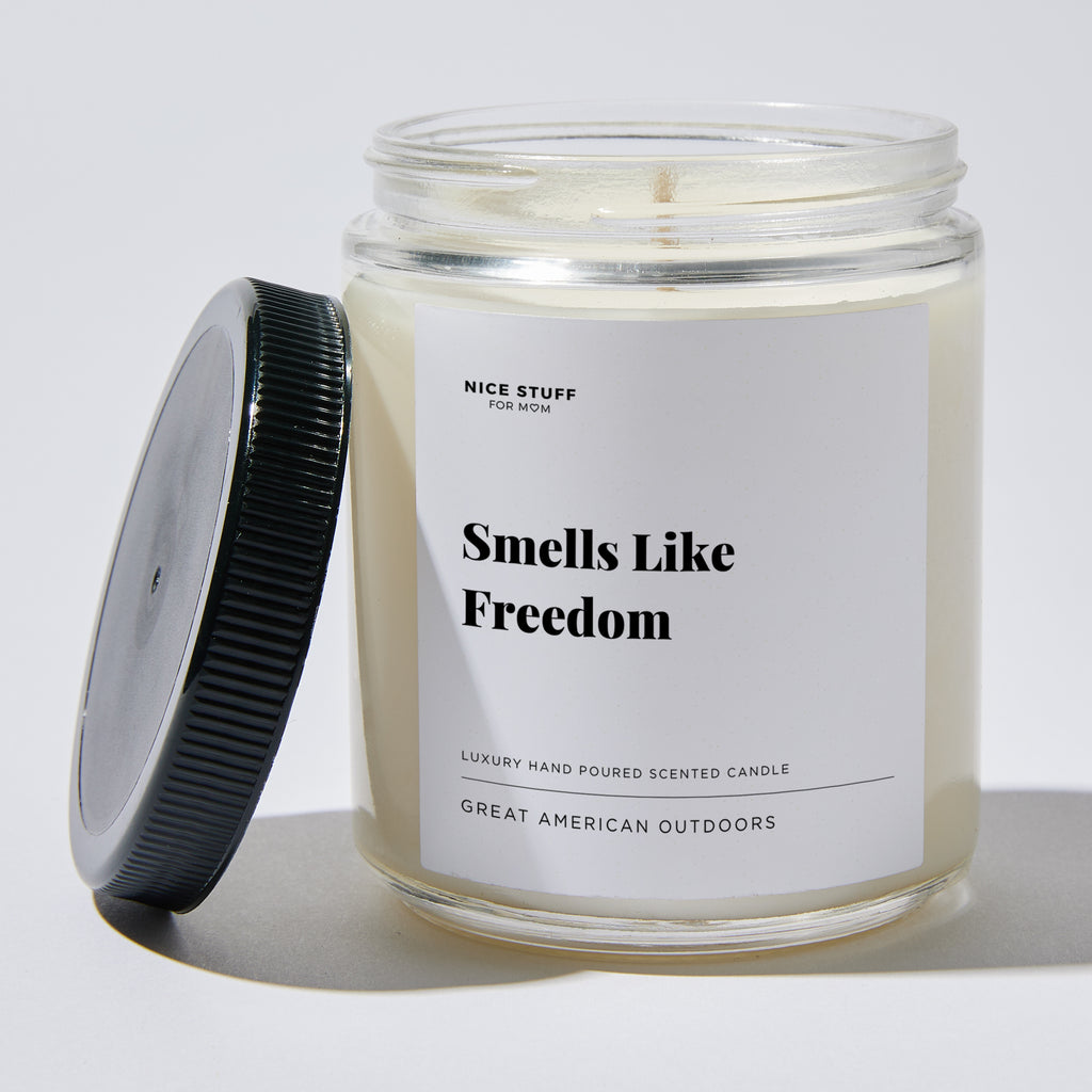 Smells Like Freedom - Luxury Candle Jar 35 Hours