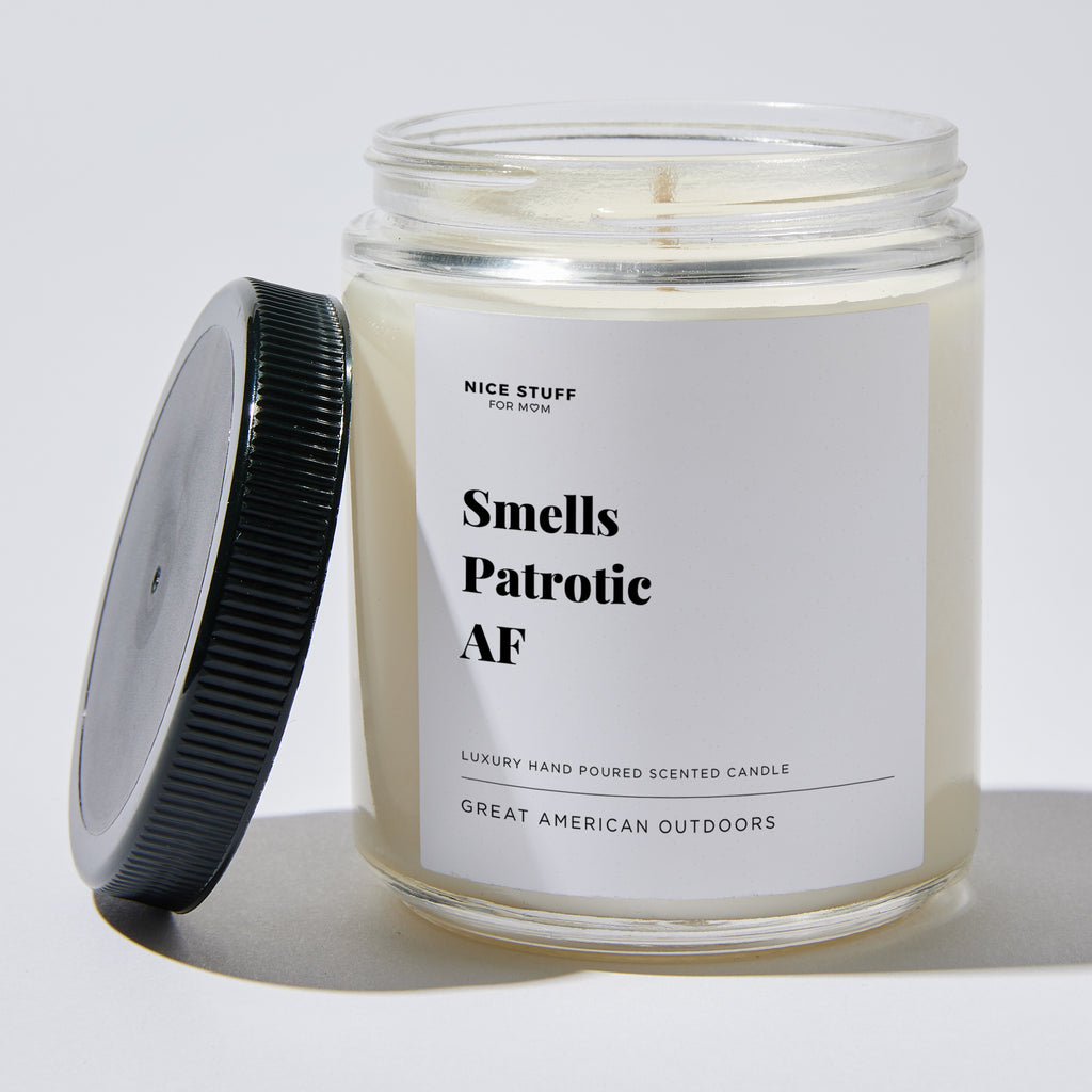 Smells Patrotic AF - Luxury Candle Jar 35 Hours