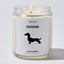 Candles - Dachshund - Pets - Nice Stuff For Mom