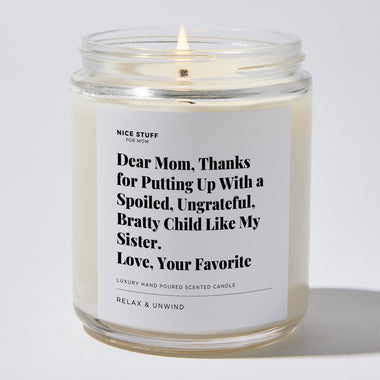 Second thought using Mother Candles
