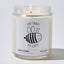 Candles - Don't Worry Bee Happy! - Funny - Nice Stuff For Mom