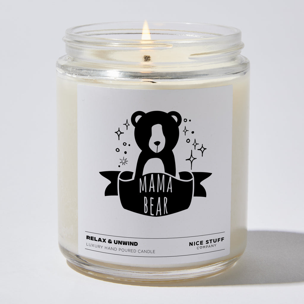 Candles - Mama Bear  - Funny - Nice Stuff For Mom