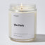 The Party - Wedding & Bridal Shower Luxury Candle