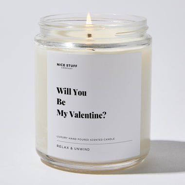 Candles - Would You Be My Valentine? - Valentines - Nice Stuff For Mom