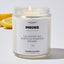I like to put on my music to cast out all the negative BS in the world - Pisces Zodiac Luxury Candle Jar 35 Hours