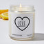 Love - Funny Luxury Candle Jar 35 Hours