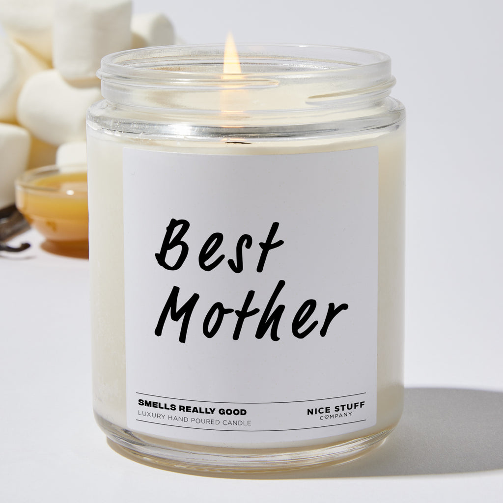 Best Mother - Funny Luxury Candle Jar 35 Hours