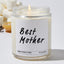 Best Mother - Funny Luxury Candle Jar 35 Hours