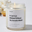 I Can't Get Hitched Without My Favorite Bitch! - Wedding & Bridal Shower Luxury Candle