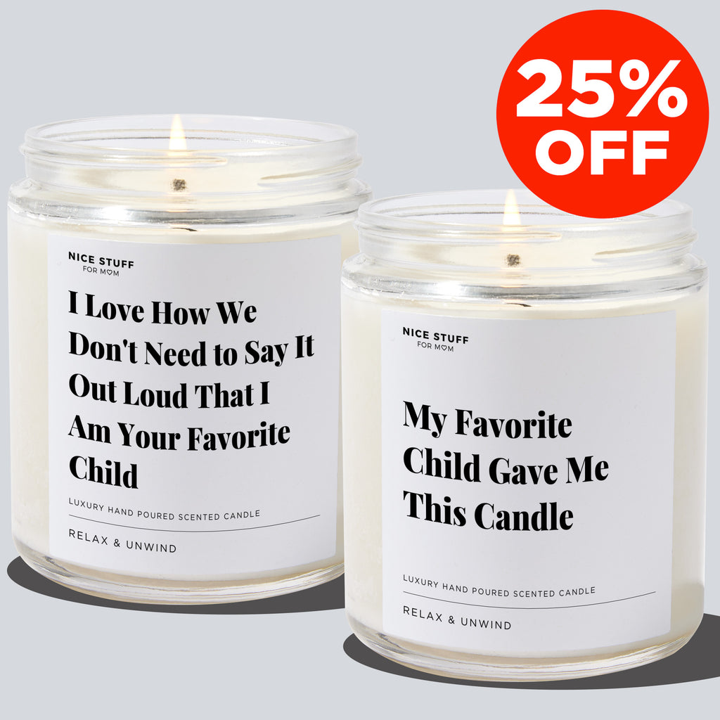 For Mom Super Saver Bundle (2 Candles)